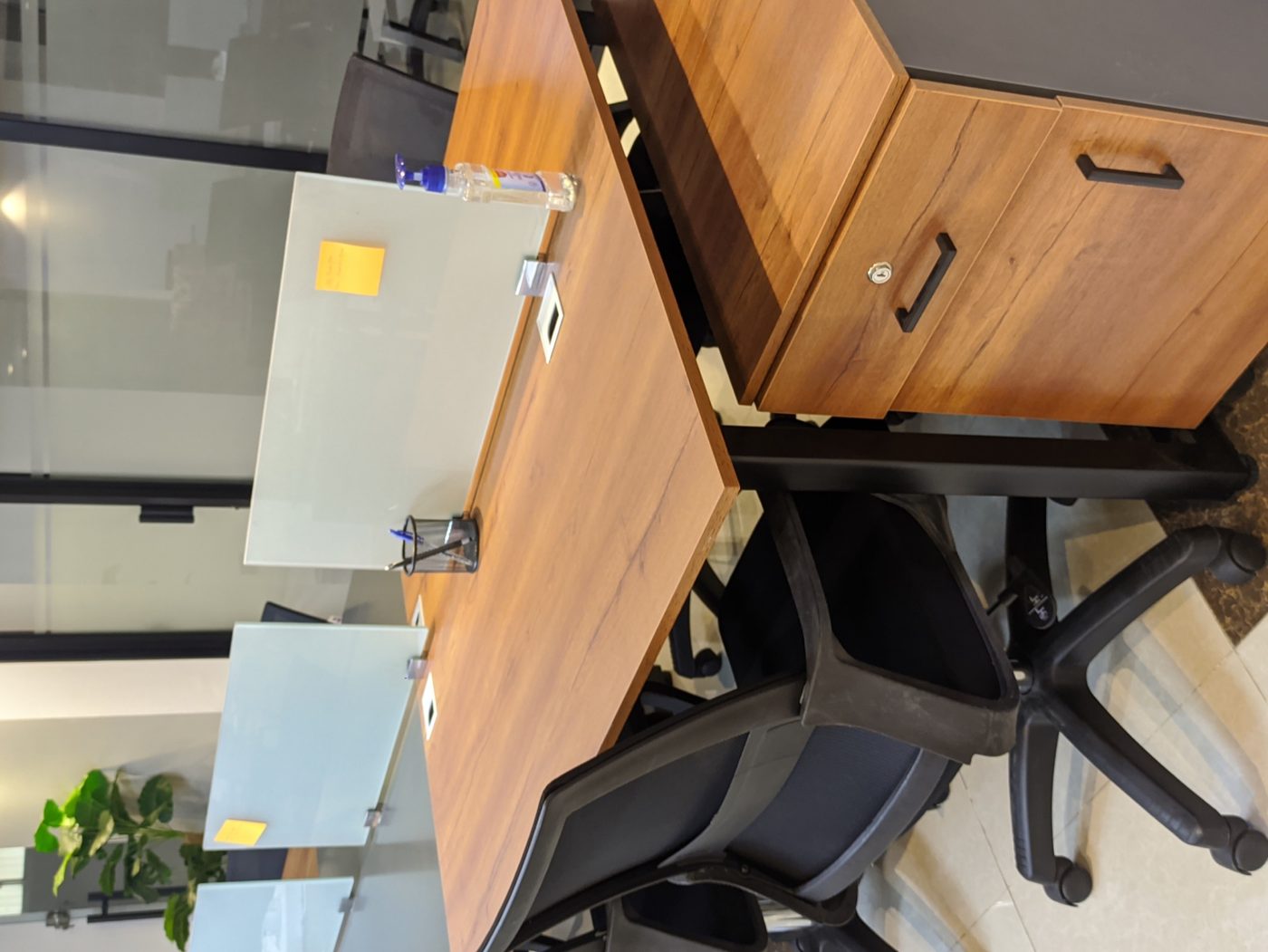 A dedicated desk at Spaces